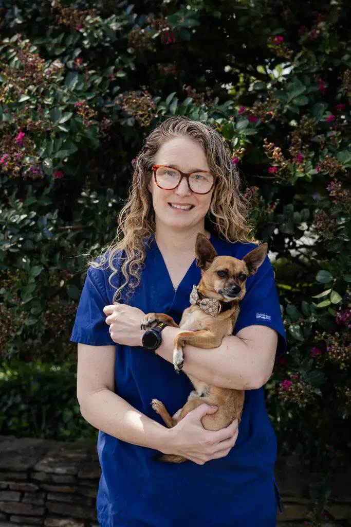 Dr. Courtney Rhodes of Nonantum Veterinary Clinic