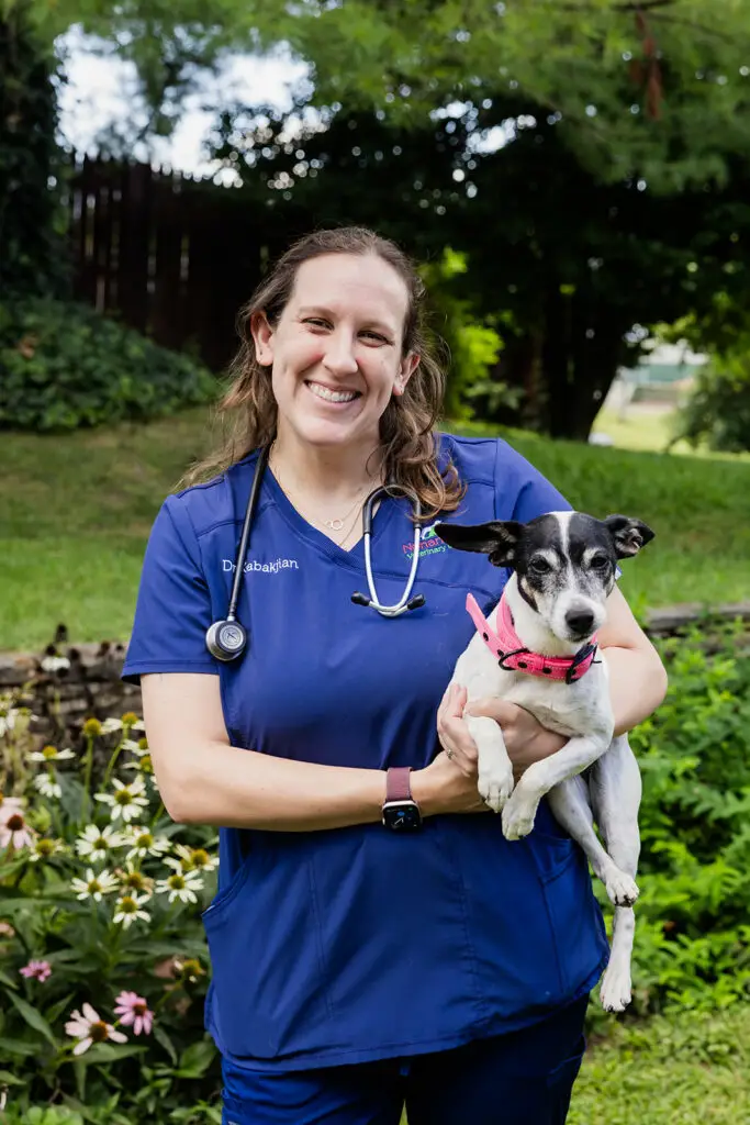 Dr. Victoria Kabakjian of Nonantum Veterinary Clinic