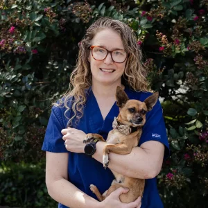 Dr. Courtney Rhodes of Nonantum Veterinary Clinic